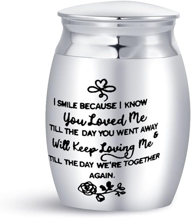 Keep Loving Mini Cremation Urn for Human Ashes