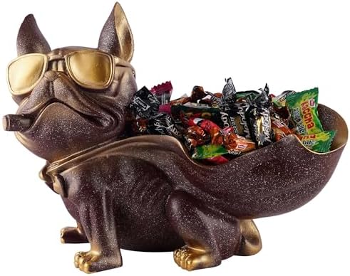 Cool Dog Resin Sculpture Home Decor Showpiece