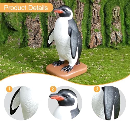 Cute Penguin Key Holder Desk Organizer Collectible Figurine