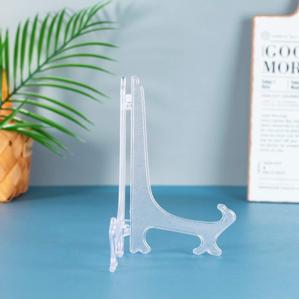 Artliving 9 Inch Clear Plastic Easels 6 Pack