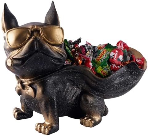 Cool Dog Decoration Resin Showpiece for Home Table