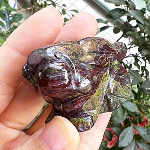 Hand Carved Healing Crystal Rabbit Statue 2 Inches