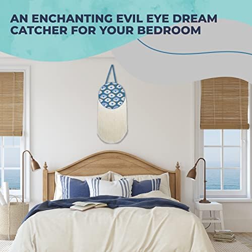 Walbrook Evil Eye Wall Decor - Boho Beaded Hanging Charm