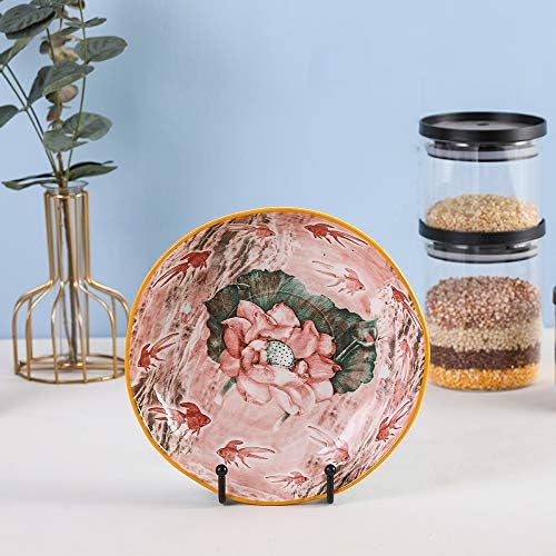 Artliving Plate Stands 6 Inch Black 6 Pack