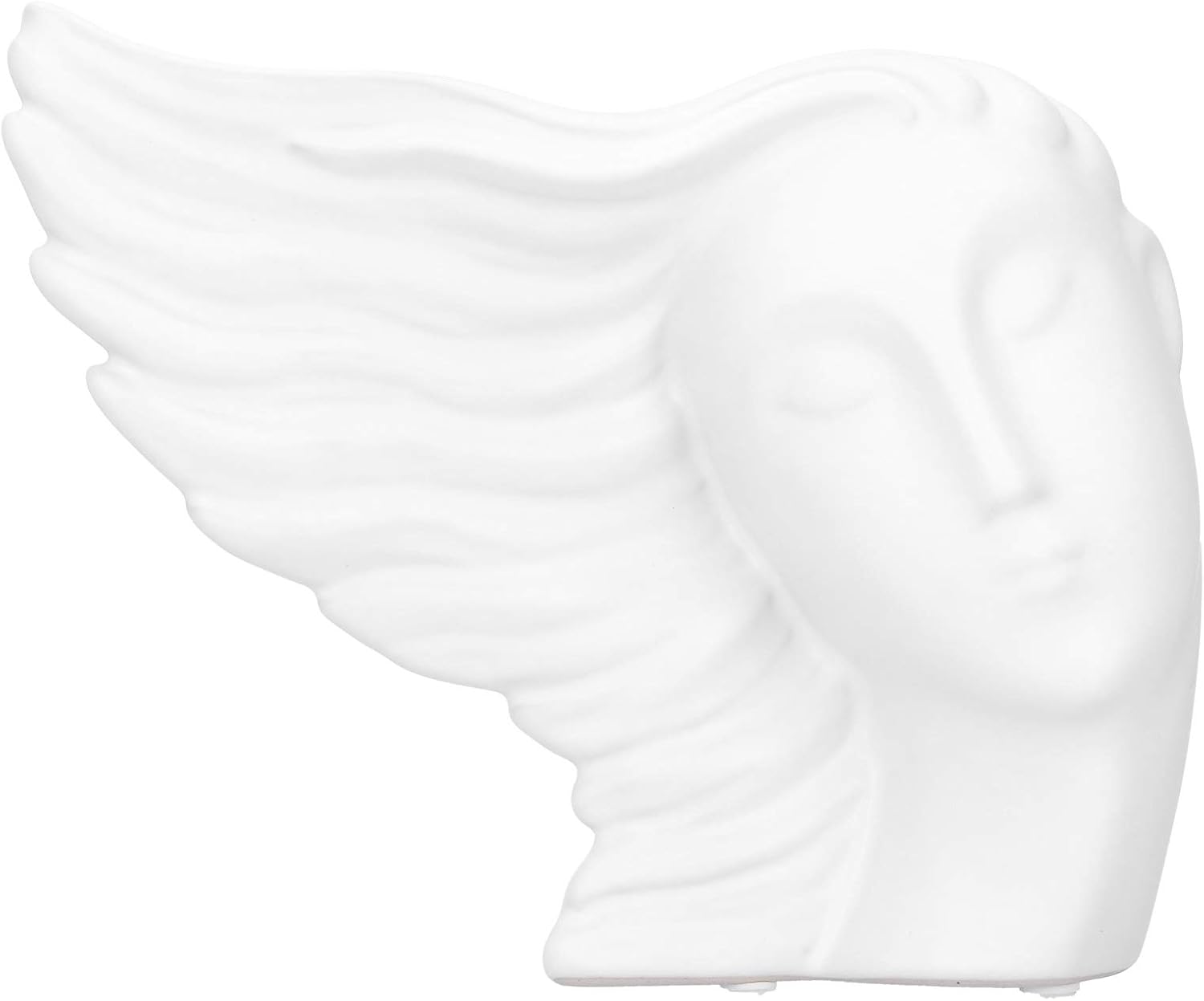 Women Head Sculpture 85x37x67in Ceramic Decor Statue