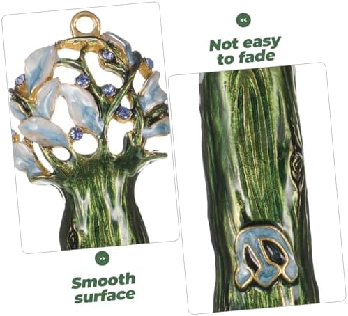 IMIKEYA Retro Alloy Door Ornament with Blessing