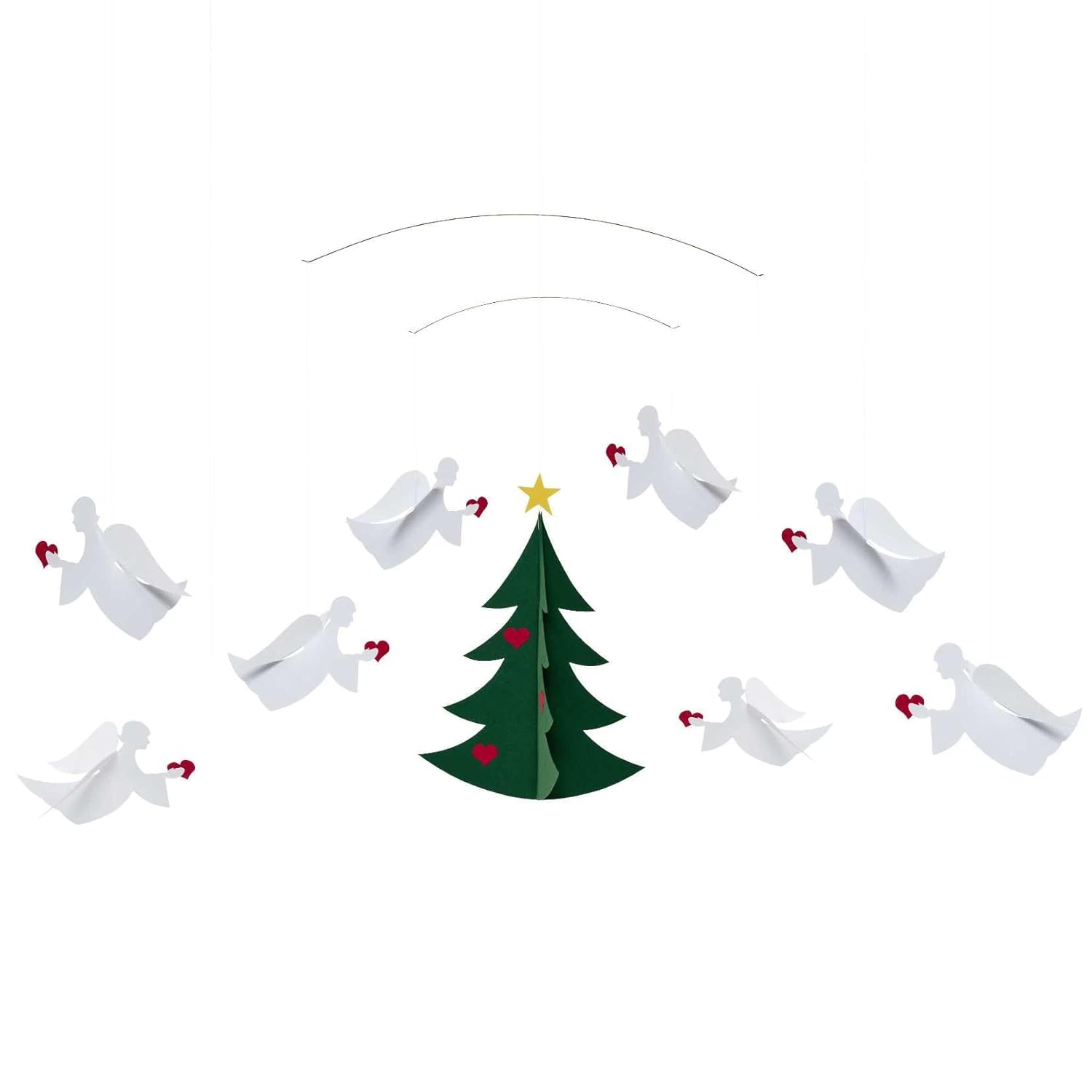 Angels of Love 8 Hanging Mobile 22 Inches