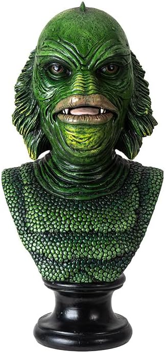 Green Horror Gill-Man Swamp Monster Figurine