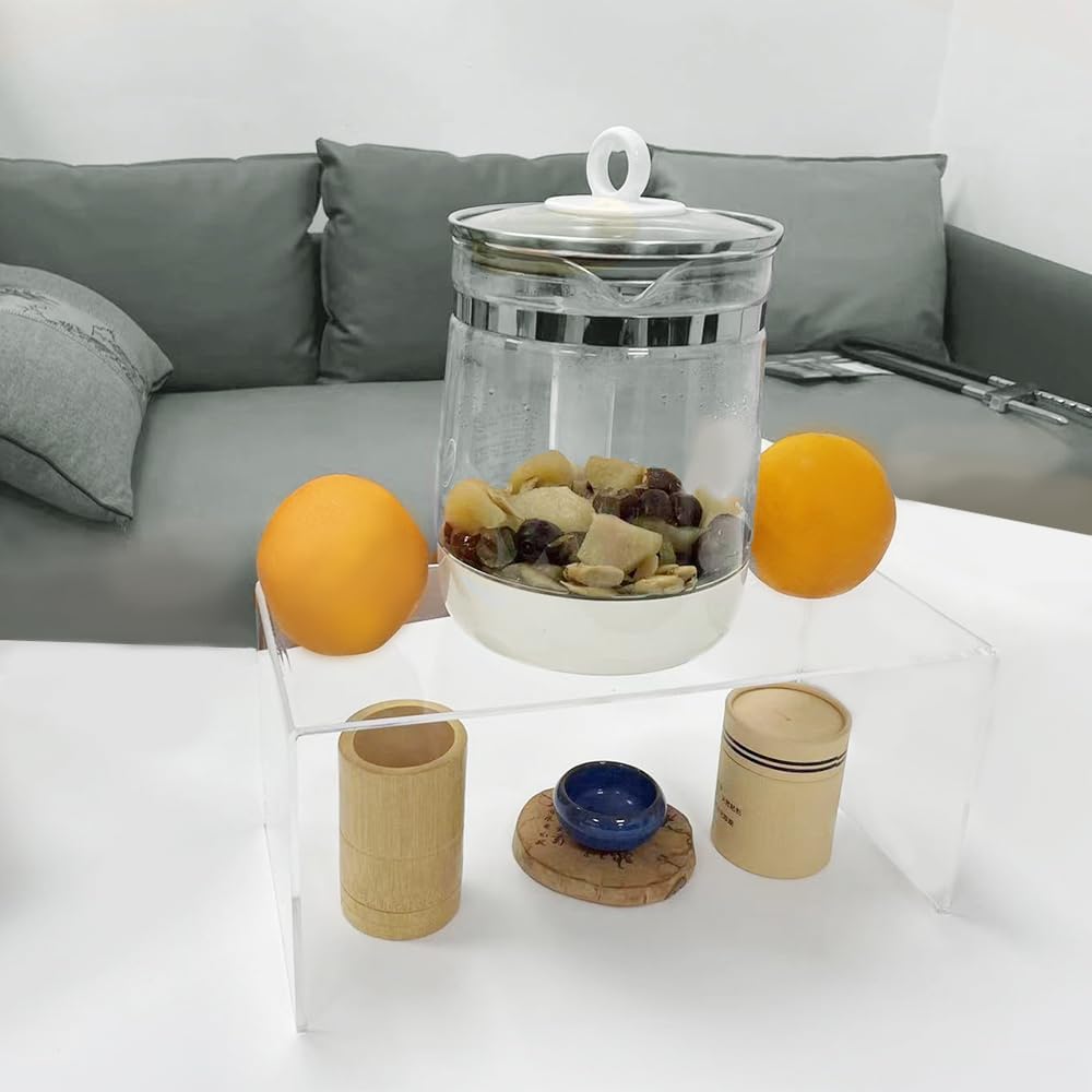 Clear Acrylic Risers Display Stands 4 Pack 13 Inch