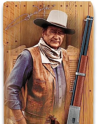 John Wayne Western Icon Wall Sculpture