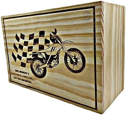 Motorcycle Cremation Urn for Human Ashes Decorative