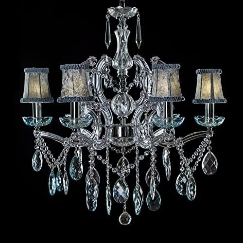 Jishi 30pk Crystal Teardrop Ornaments for Christmas Tree
