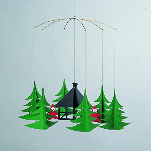Flensted Mobiles Pixies in The X Hanging Mobile 11 Inches
