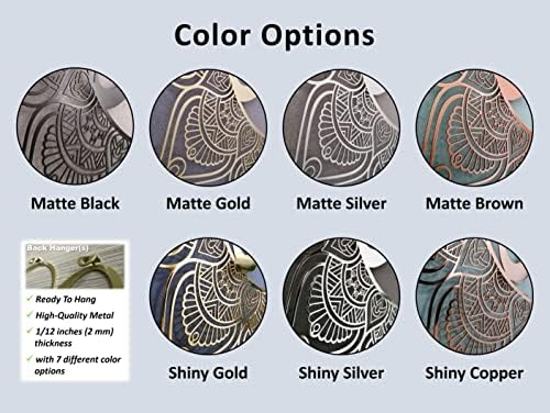 Personalized Metal Bike Wall Art - Customizable Decor