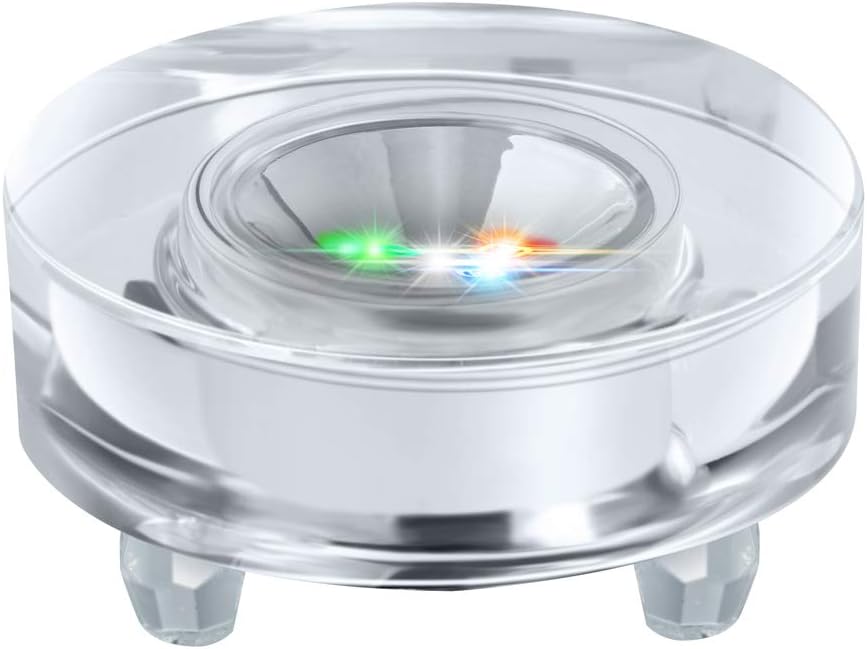 IFOLAINA Crystal LED Light Base Display Stand
