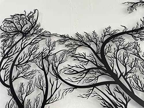 DEKADRON Tree Cat Wall Sculpture 39 x 34