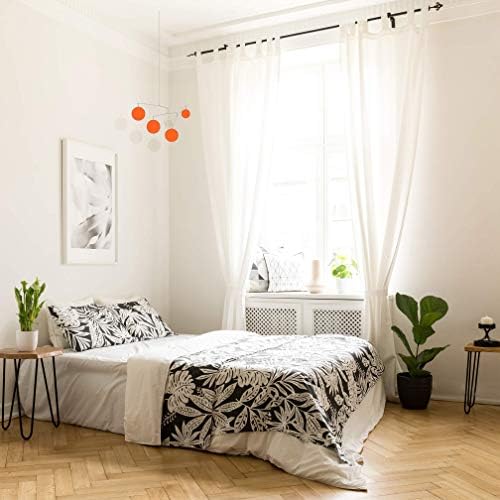 Fab Mod Orange Hanging Art Mobiles - Mid Century Modern Decor