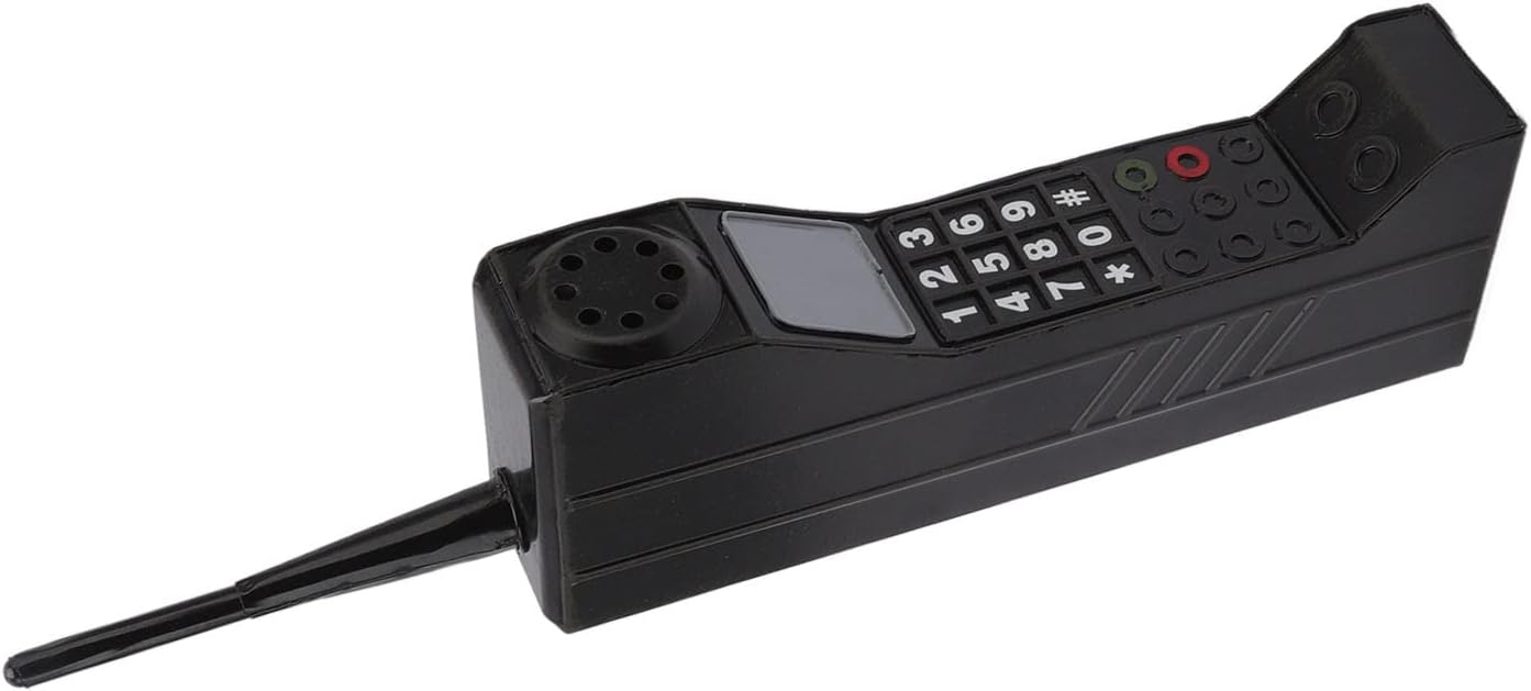 Retro Brick Cell Phone Prop for Halloween Decor