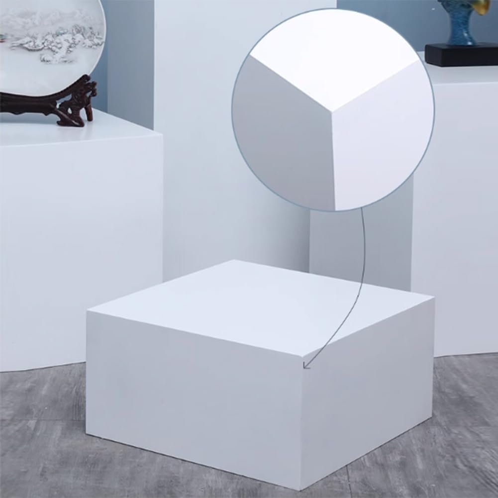 Square Wedding Dessert Table Cube Pillar Stand 315 Inch Tall Black