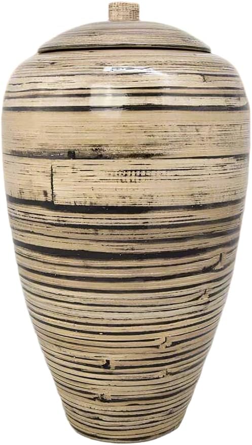 Never Forget You Bamboo Cremation Urn Large 200 Cubic Inches