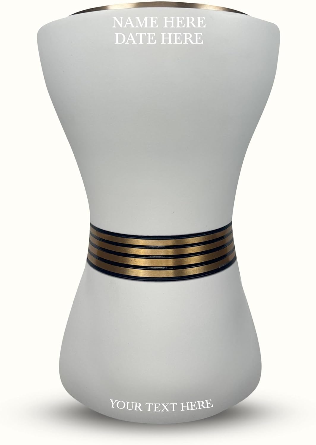 Custom Adult Cremation Urn with Engraved Name and Date