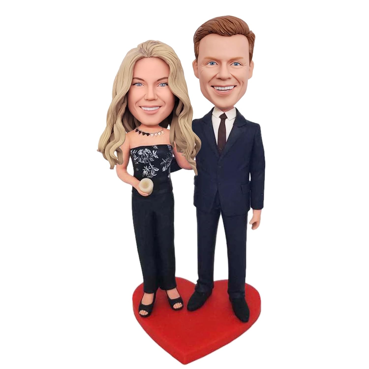 Custom Bobblehead Figurine for Couples - Handmade Personalized Sculpture Gift