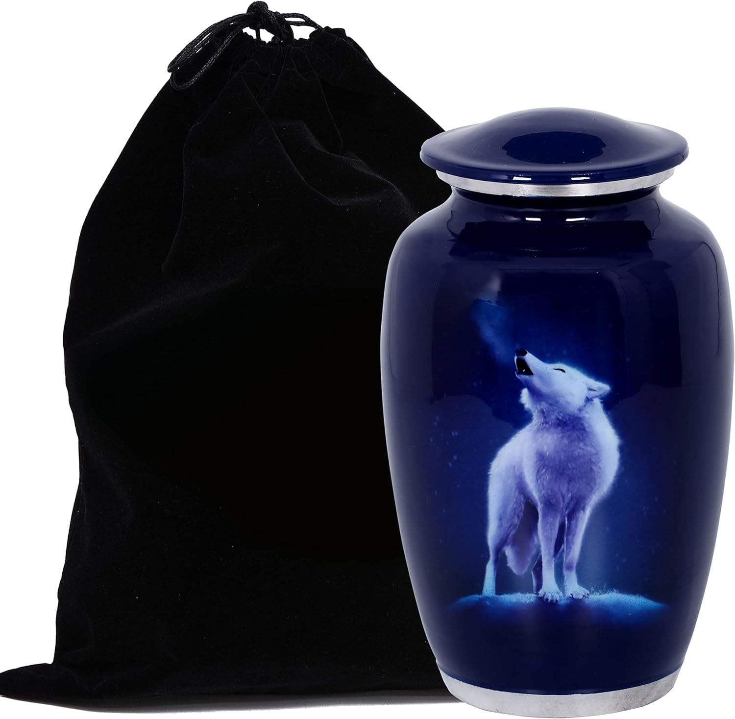 Misaa Wolf Theme Cremation Urn for Human Ashes