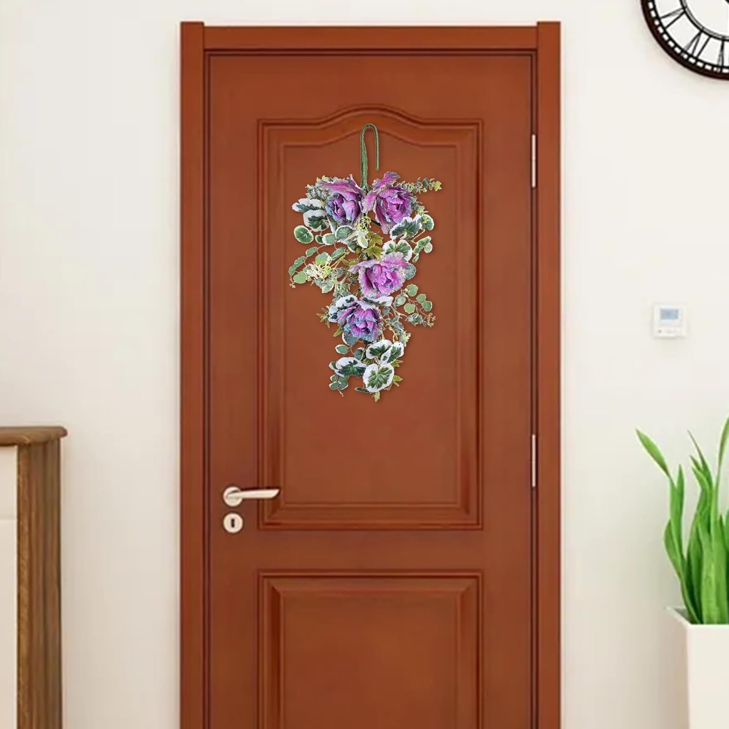 Sunflower Teardrop Swag Front Door Decor 275 Inch