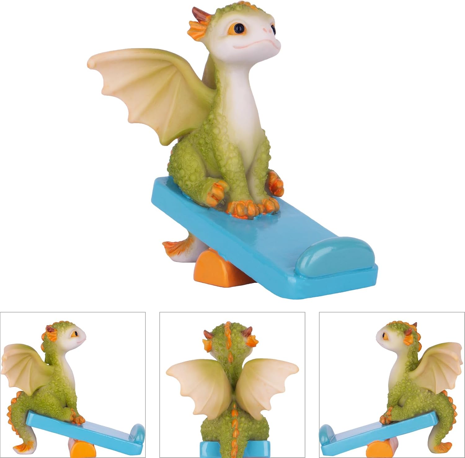 Mini Dragon Figurine Resin Home Decor Ornament