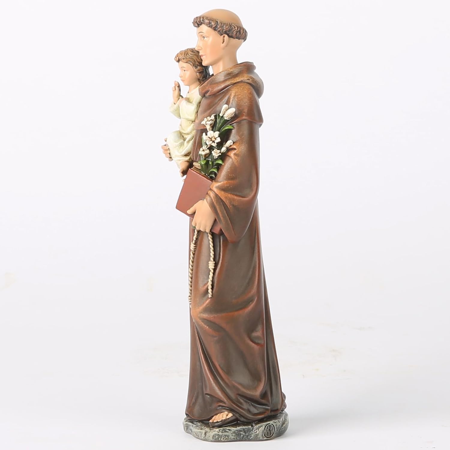 BC Catholic St Anthony Statue 6 Inch Sculpture