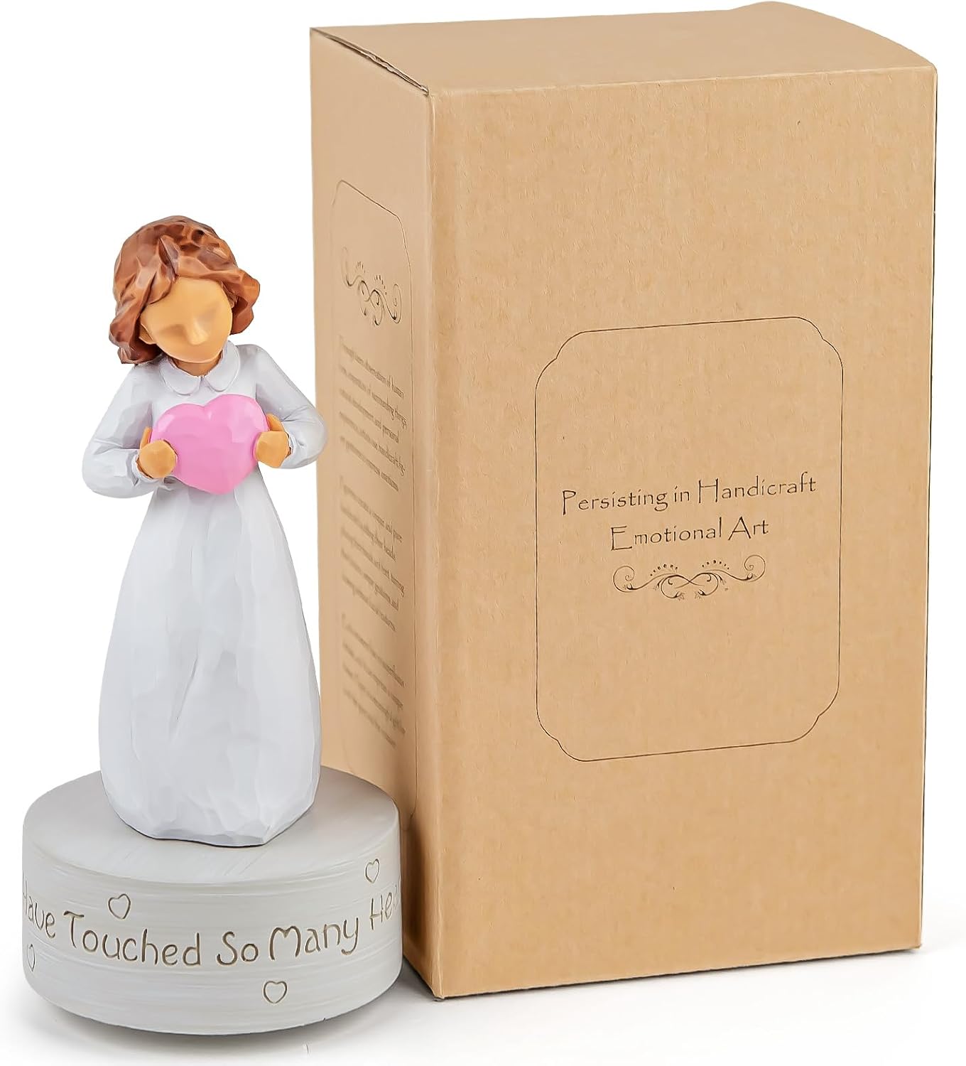 AIDLNS Music Box for Girls Love Heart Figurine
