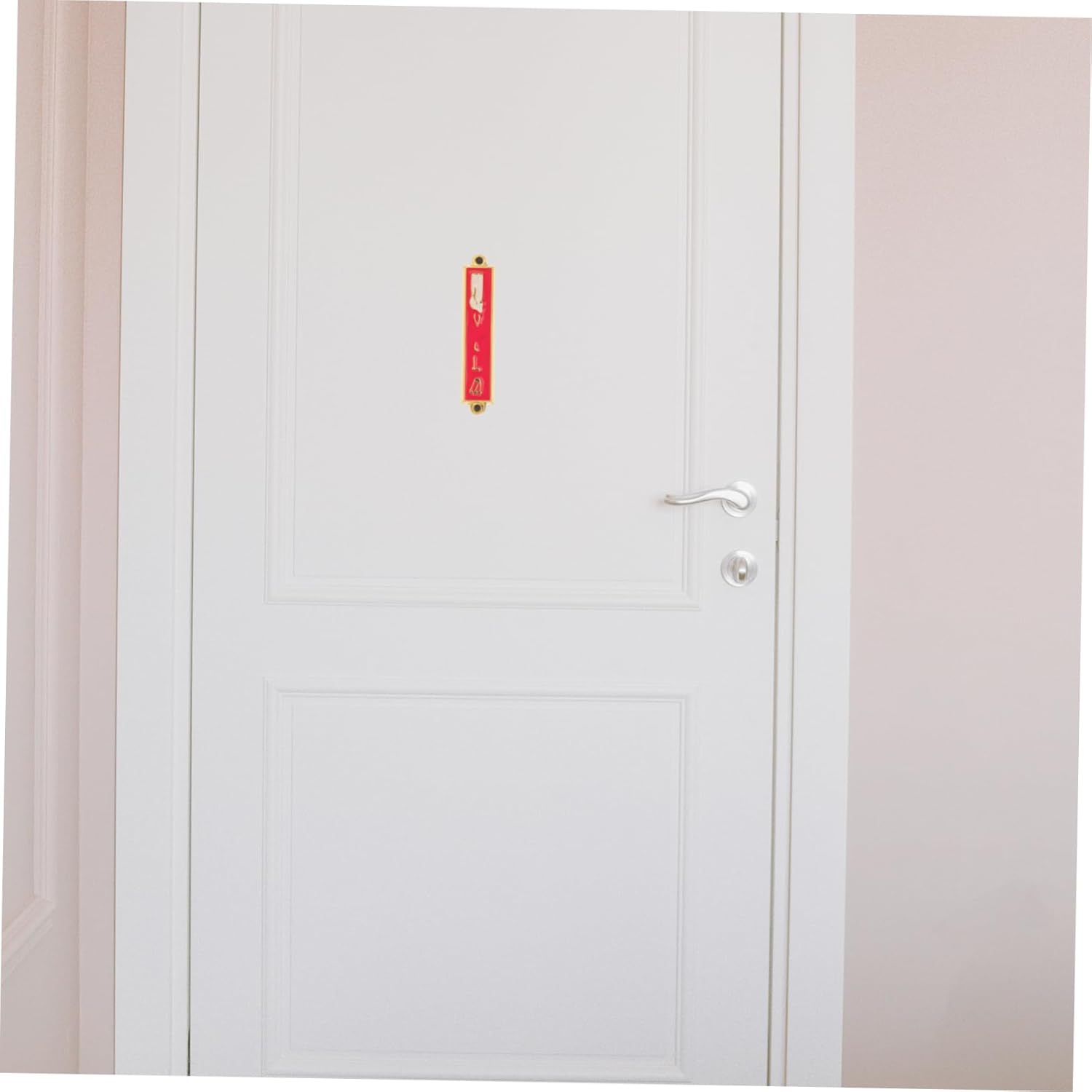 Metal Mezuzah Decor for Home and Catholic Blessings