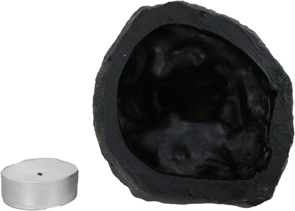Ebros Howling Twin Gray Wolves Incense Burner Figurine