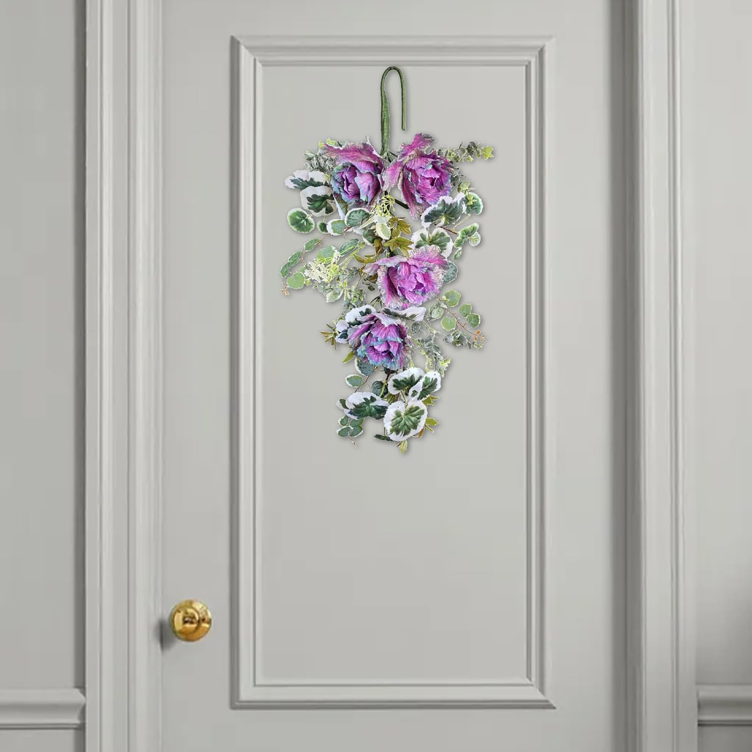 Sunflower Teardrop Swag Front Door Decor 275 Inch