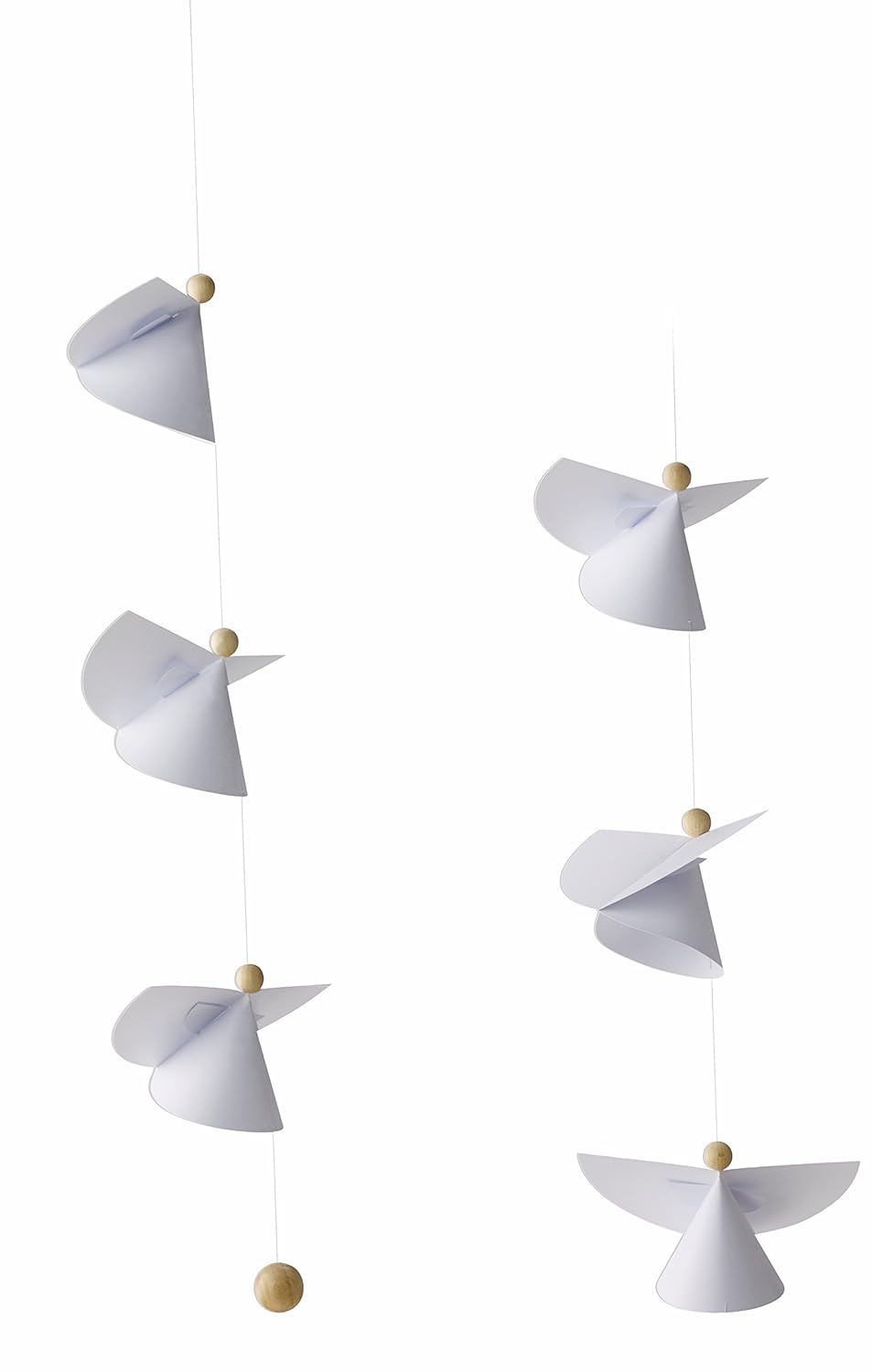 Guardian Angels Hanging Mobile - 14 Inches Handmade in Denmark