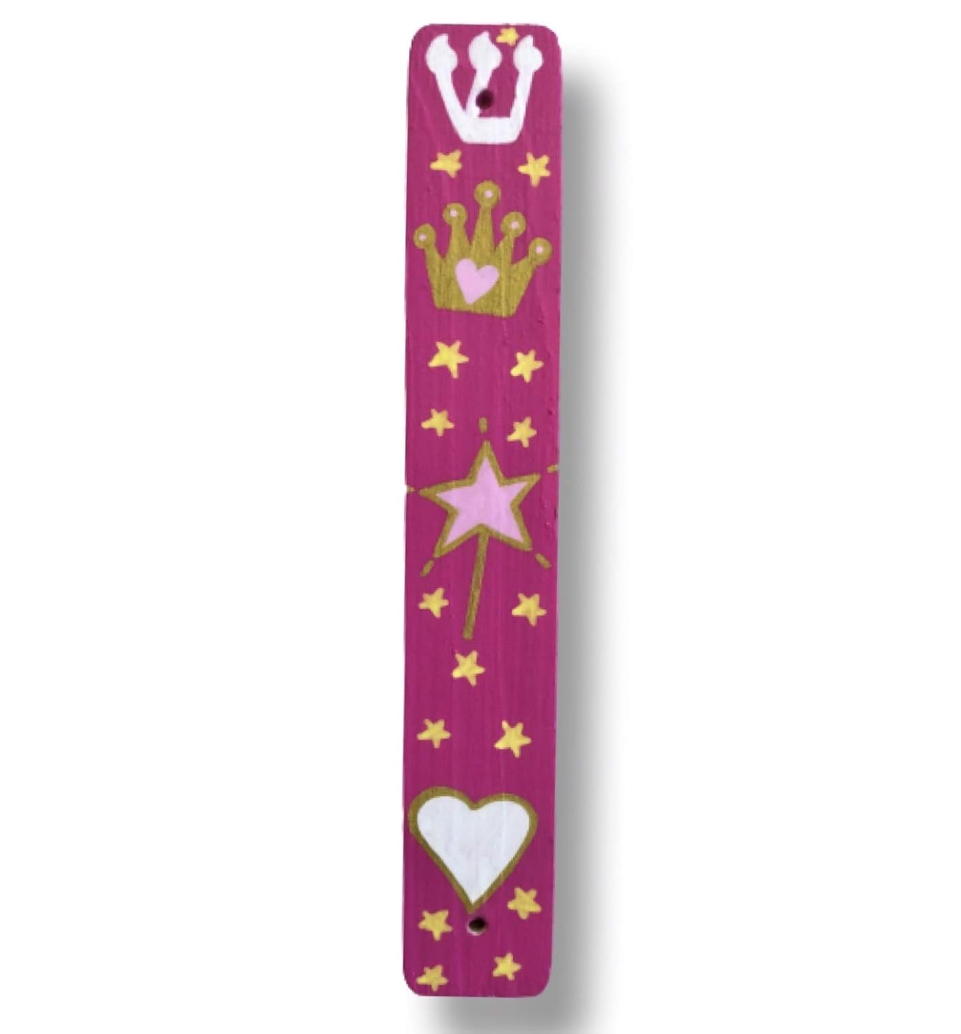 Princess Mezuzah - Handmade Scroll Case for Home Blessing