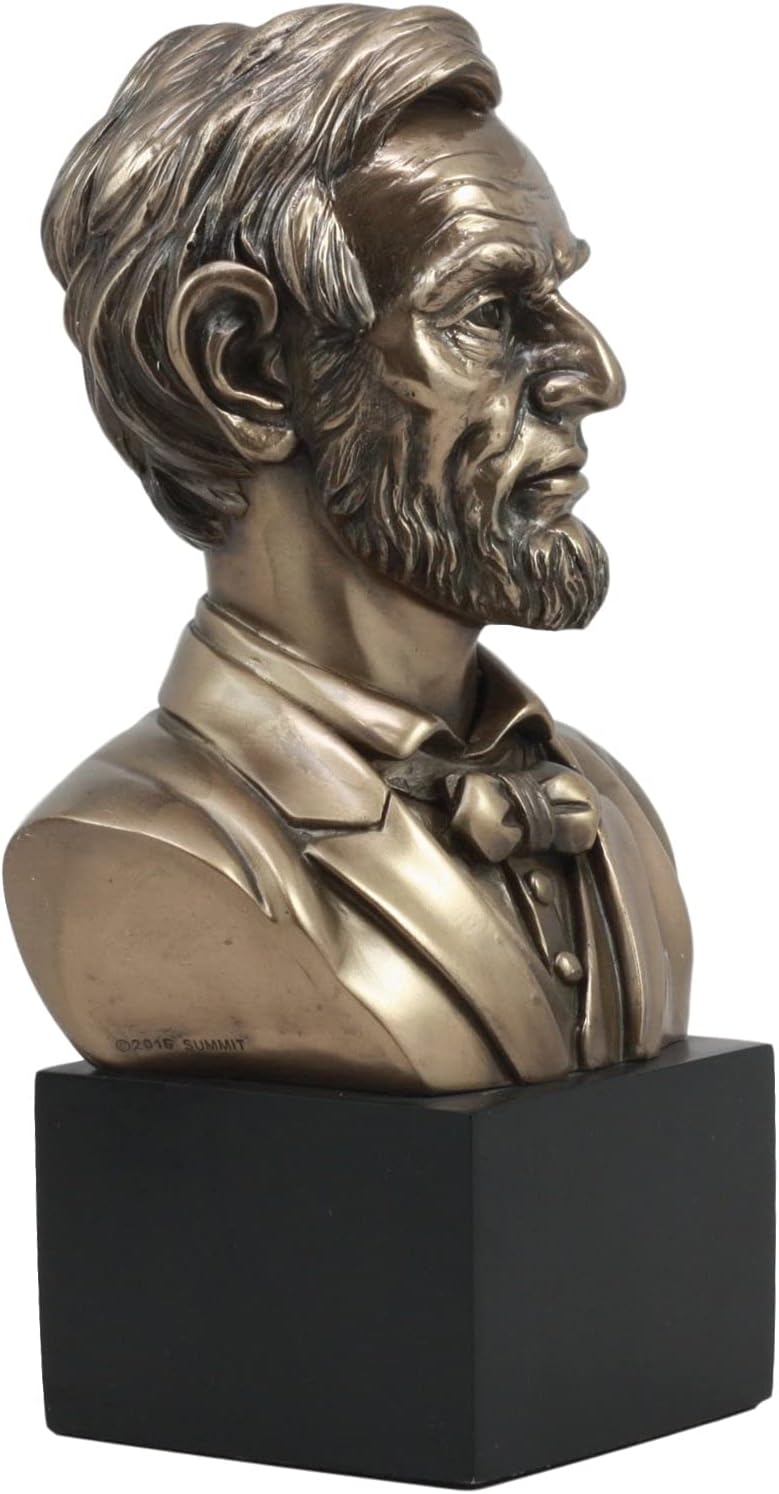 Ebros Abraham Lincoln 925 Inch Composite Resin Statue