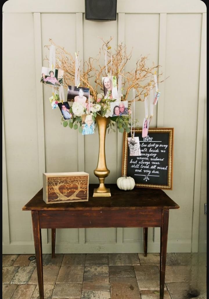 Life of Tree Handmade Wooden Urn for Human Ashes