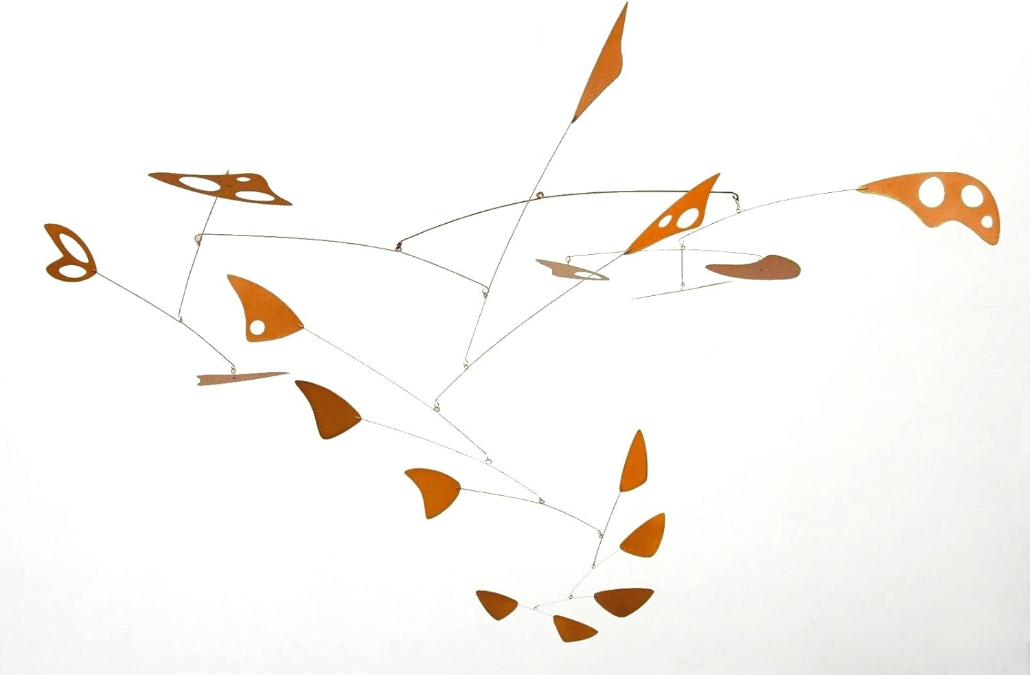 Orange Archaeopteryx Hanging Mobile 1