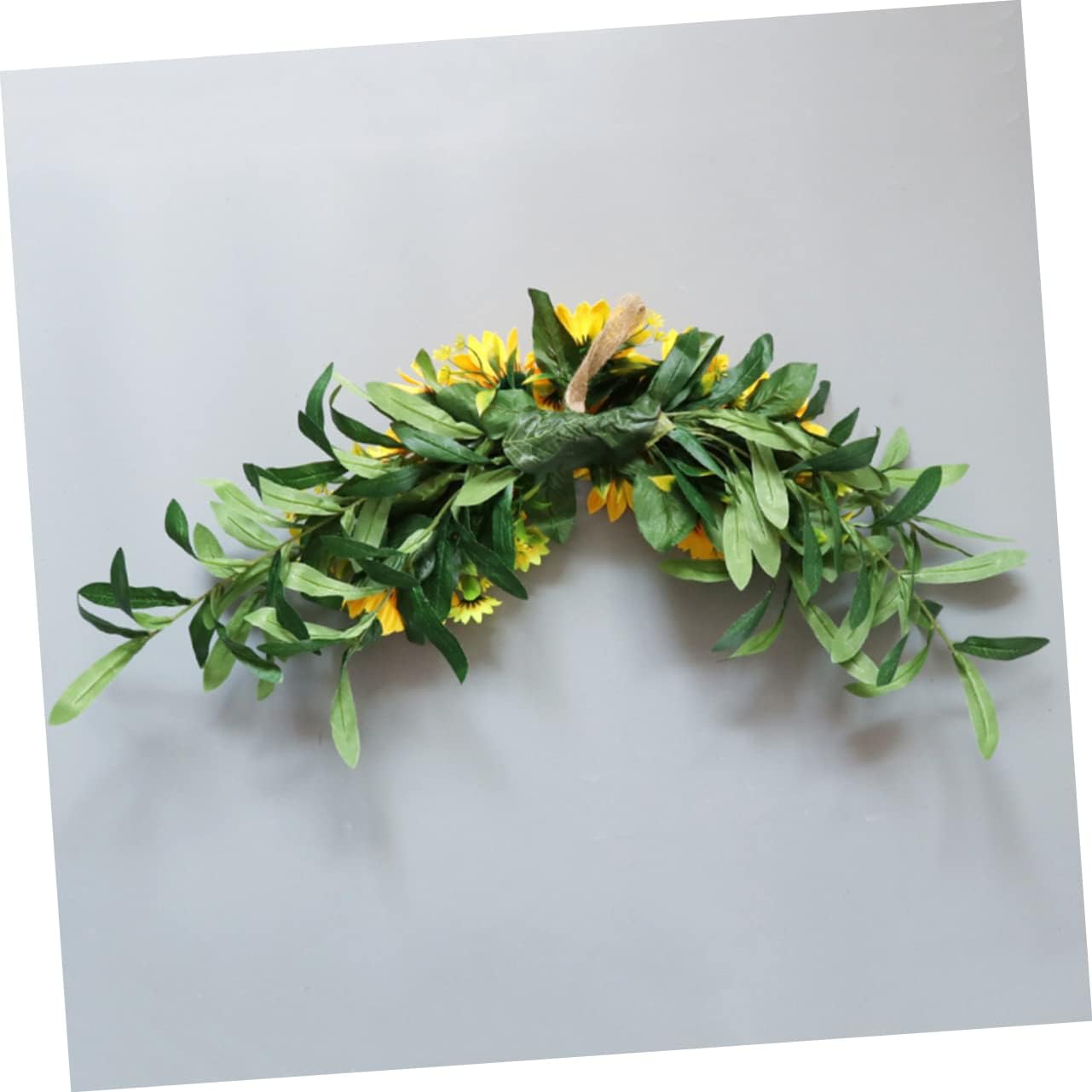 Artificial Sunflower Swag for Wedding Backdrop and Home Decor