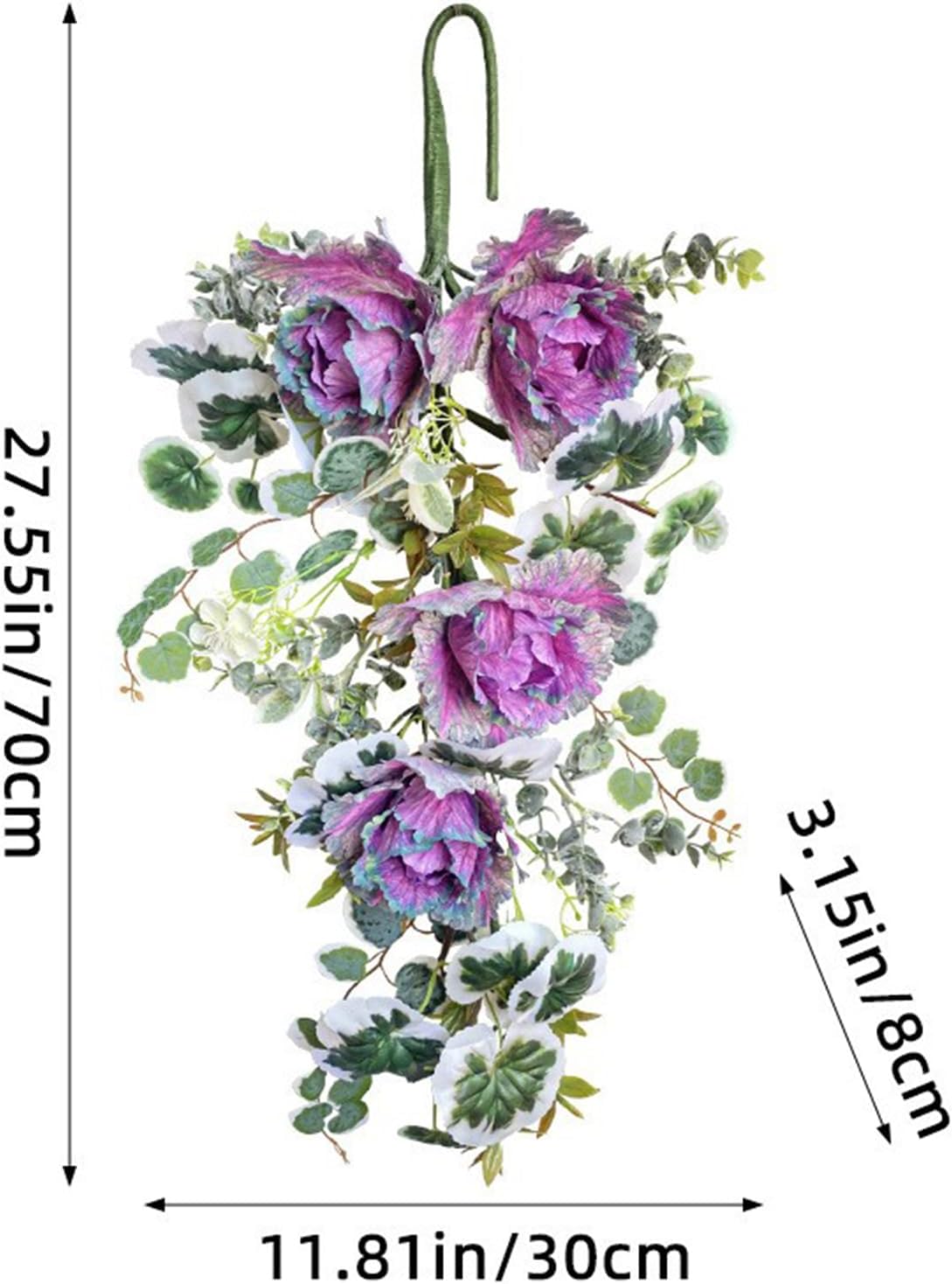 Sunflower Teardrop Swag Front Door Decor 275 Inch