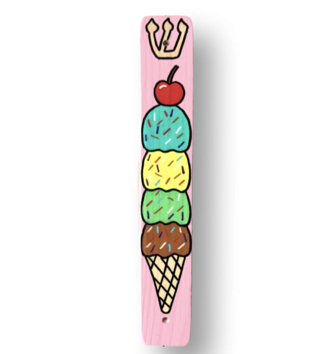 Lea Joelle Ice Cream Mezuzah Gift Case