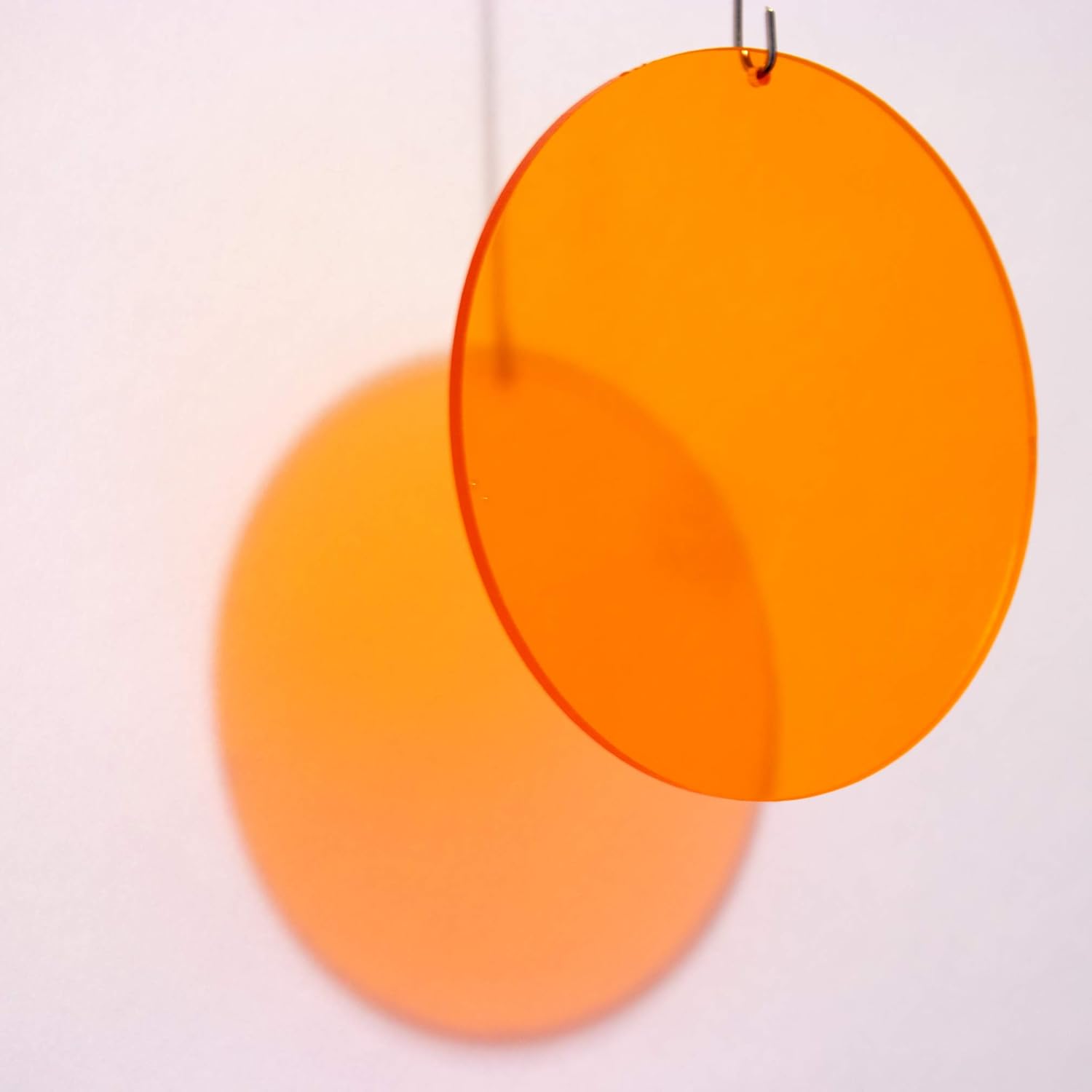 Atomic Mobiles Exquisite Clear Orange Kinetic Mobile