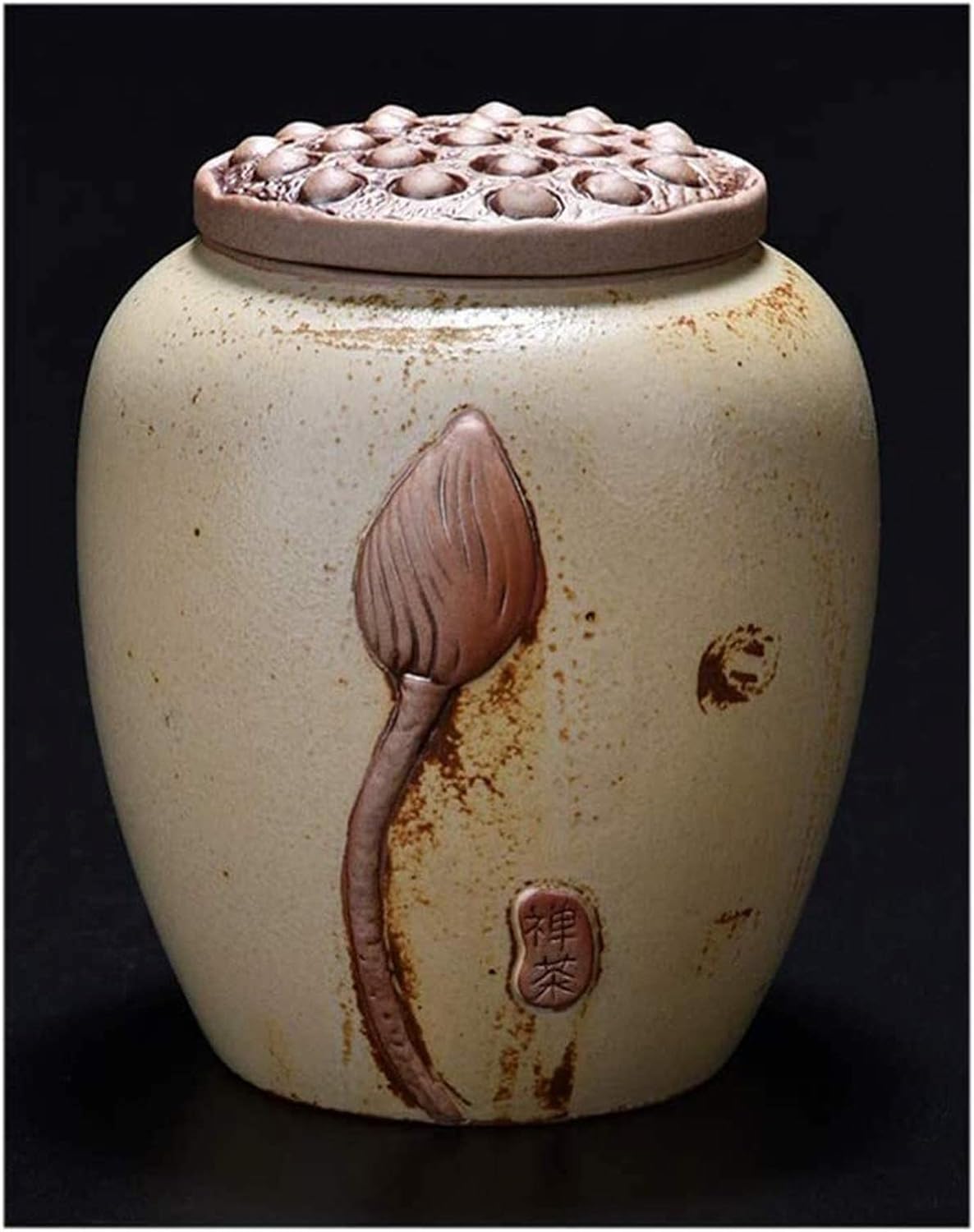 EliteBloom Classic Cremation Urns Ceramic Decorative Urns H-11cm