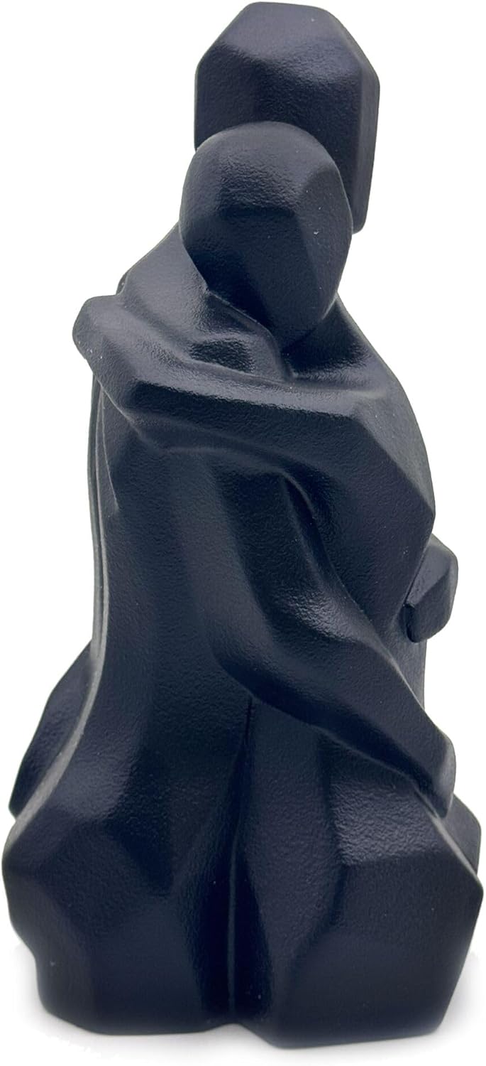 97 Inch Couple Hug Ceramic Statue Figurine