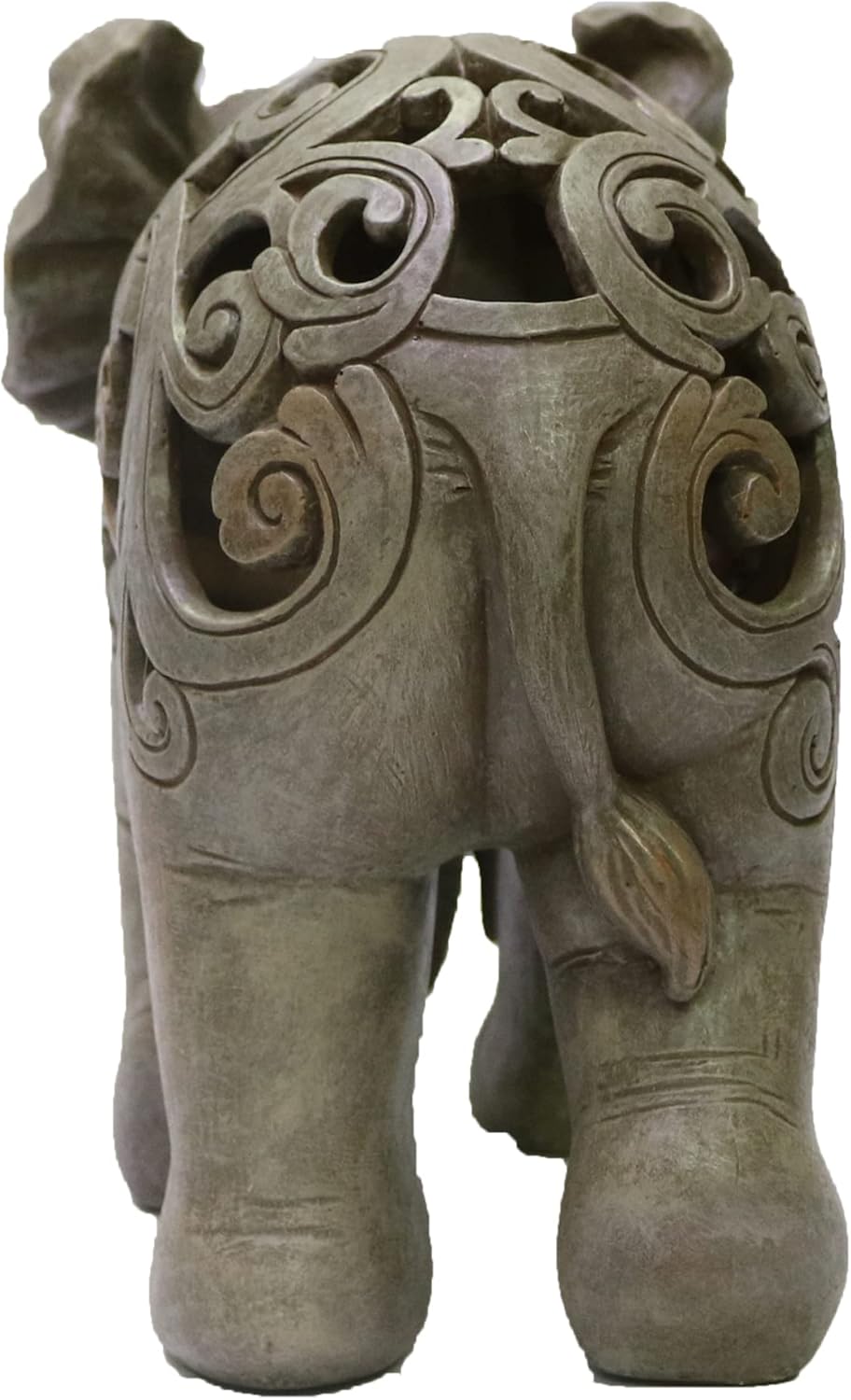 Natures Mark 8 Inch Elephant Decor Resin Statue