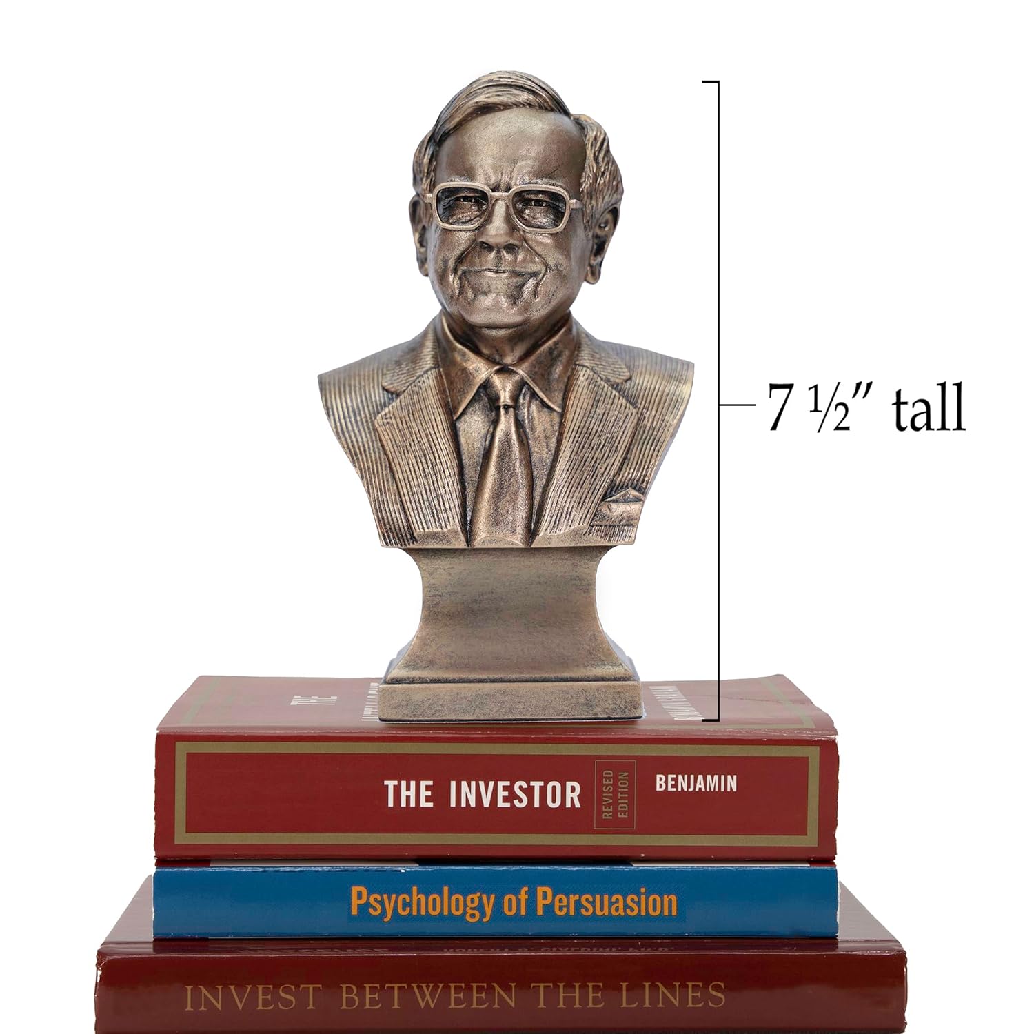 Warren Buffett Berkshire Hathaway Bust Statue