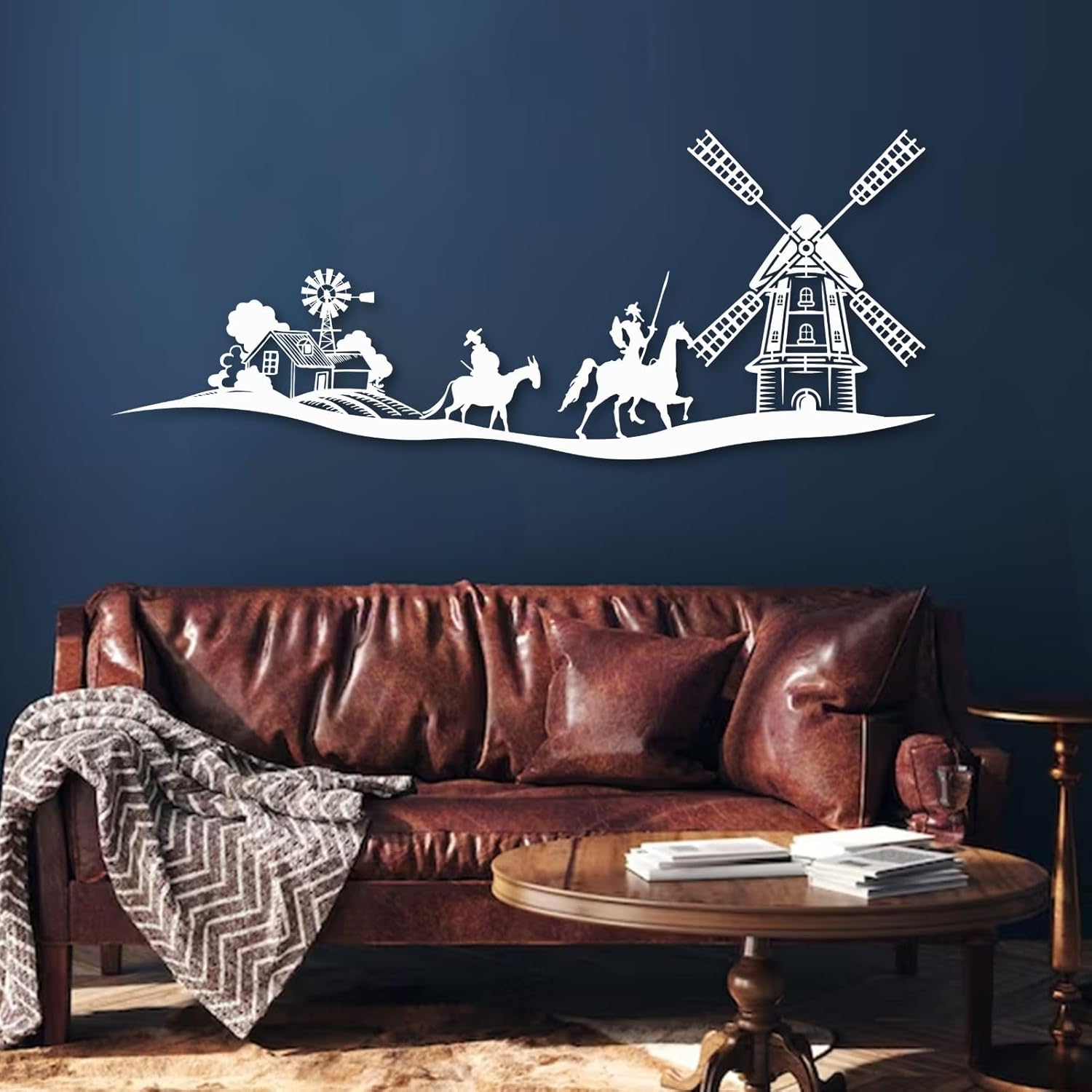 Don Quixote Metal Wall Art 18x7in