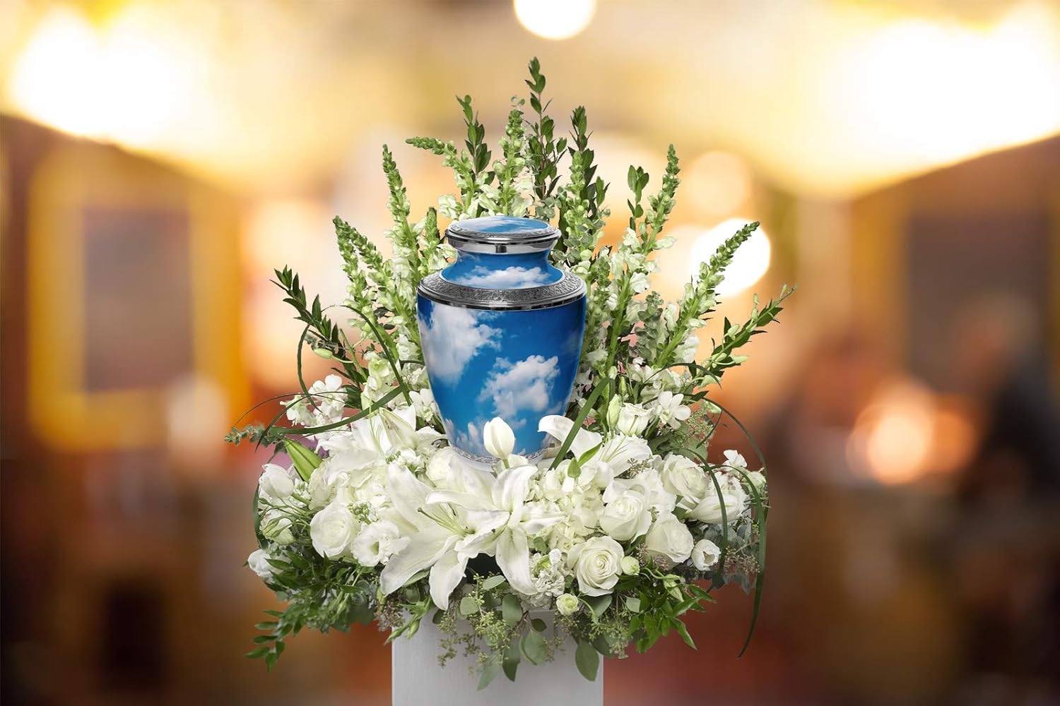 Prime Preferred Choice Heavenly Clouds Cremation Urn for Men