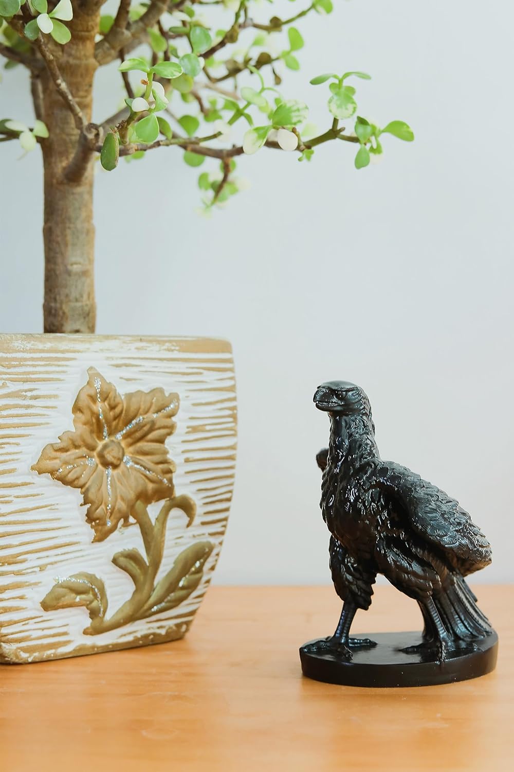 EASCHEER Gothic Black Eagle Decor Figurine 511 Inch Collectible Statue
